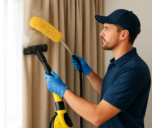 Emergency same-day curtain stain removal lurnea-nsw Matty Curtain Cleaning