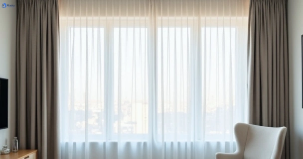 Freshly steam cleaned curtains in lurnea-nsw QLD